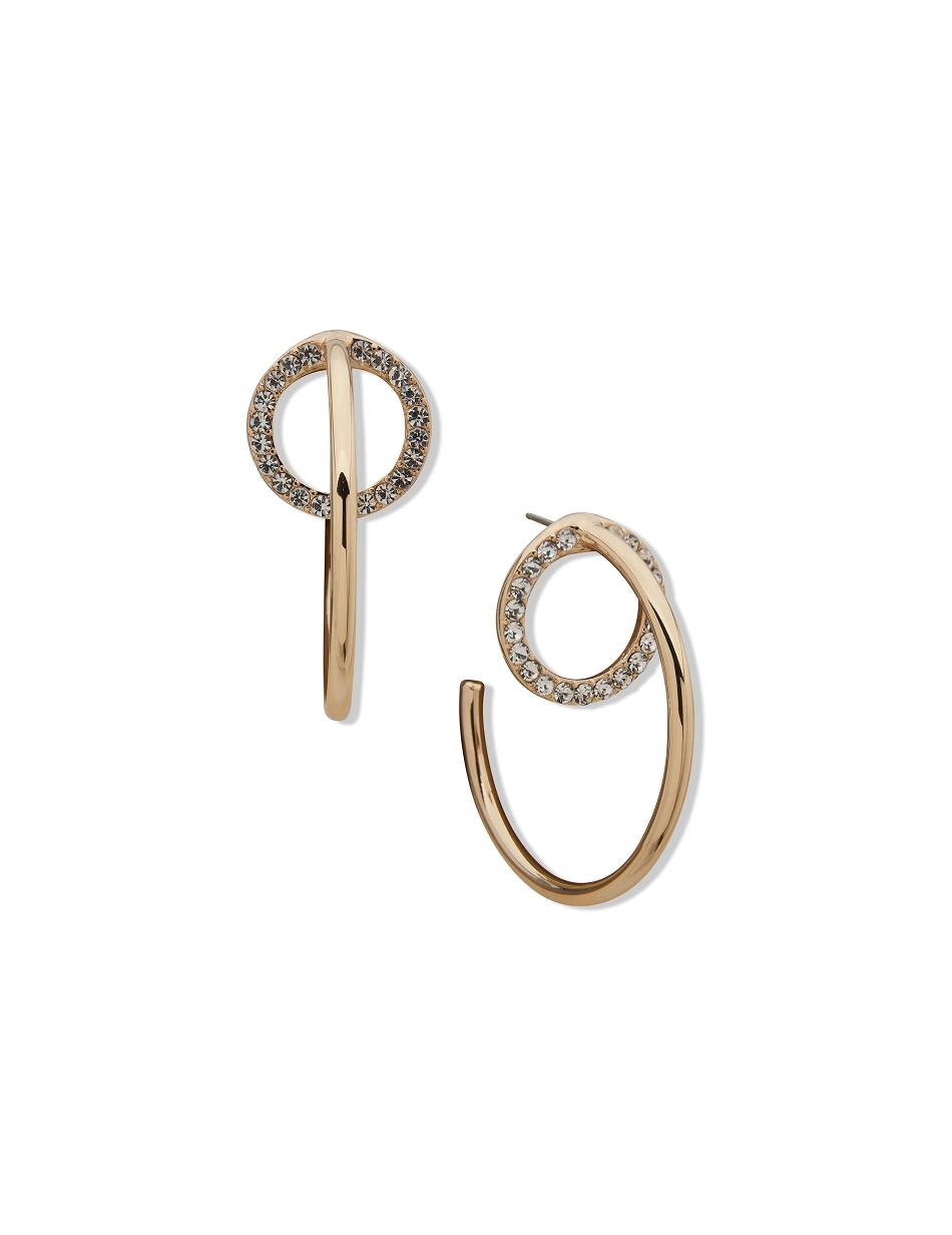 Boucles d'oreilles percées Anne Klein Orbital C Hoop Earring   | NIH-1710428